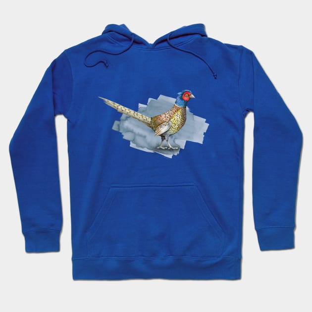 Common pheasant Hoodie by Bwiselizzy